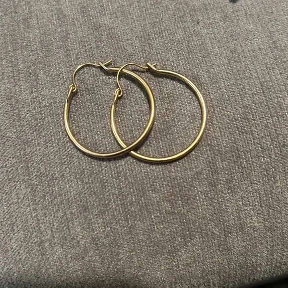 Gold and Silver Earrings - Picture 3 of 13